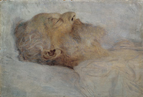Gustav Klimt - Old man on the deathbed 1900